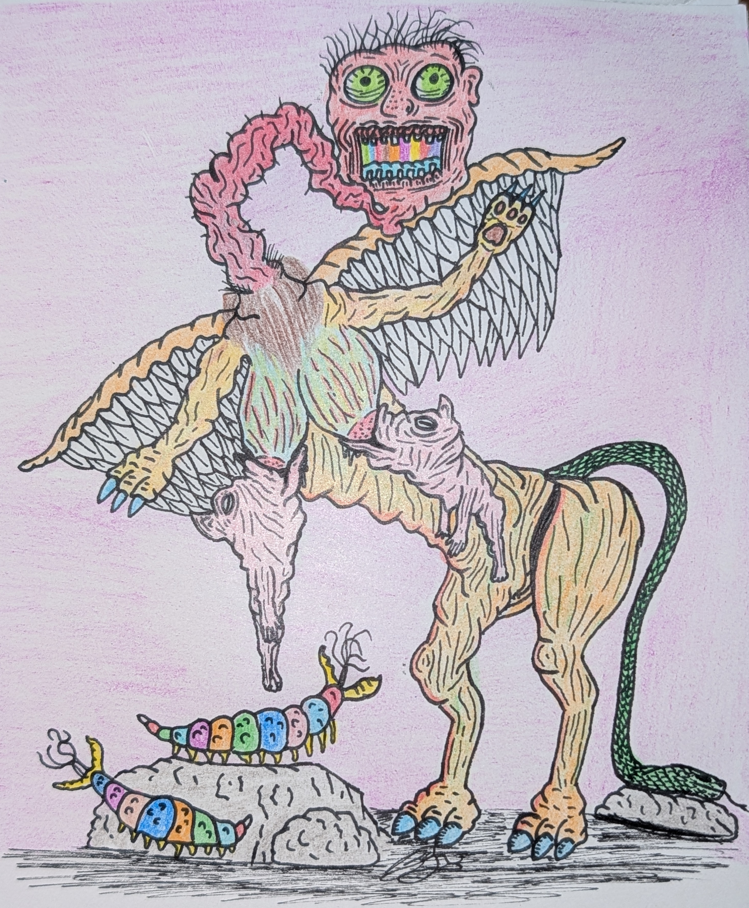 The Sphinx — Wireland Lorebook Illustration